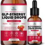 GLP-1 Supplement Drops for Men & Women, Natural 12-in-1 GLP 1 Boost w. Berberine HCI Digestive Enzyme for Appetite Craving Metabolism & Digestive, GLP-1 Daily Oral Liquid More Potency