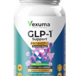 GLP-1 Support Probiotic Supplement for Weight Loss - Daily GLP1 Support for Women Men to Support Metabolism Healthy Gut & Boost Fat Burn - Natural Oral GLP-1 Support with Berberine HCl