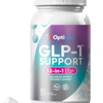 GLP-1 Support Supplement for Weight Loss - 32-in-1 with Probiotics for Fat Burn Boost Metabolism & Gut Health - Natural Daily Oral GLP1 Support for Women & Men - Vegan Gluten Free