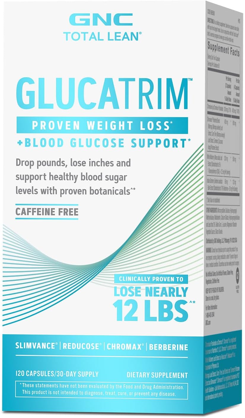GNC Total Lean GlucaTrim – 120 Capsules
