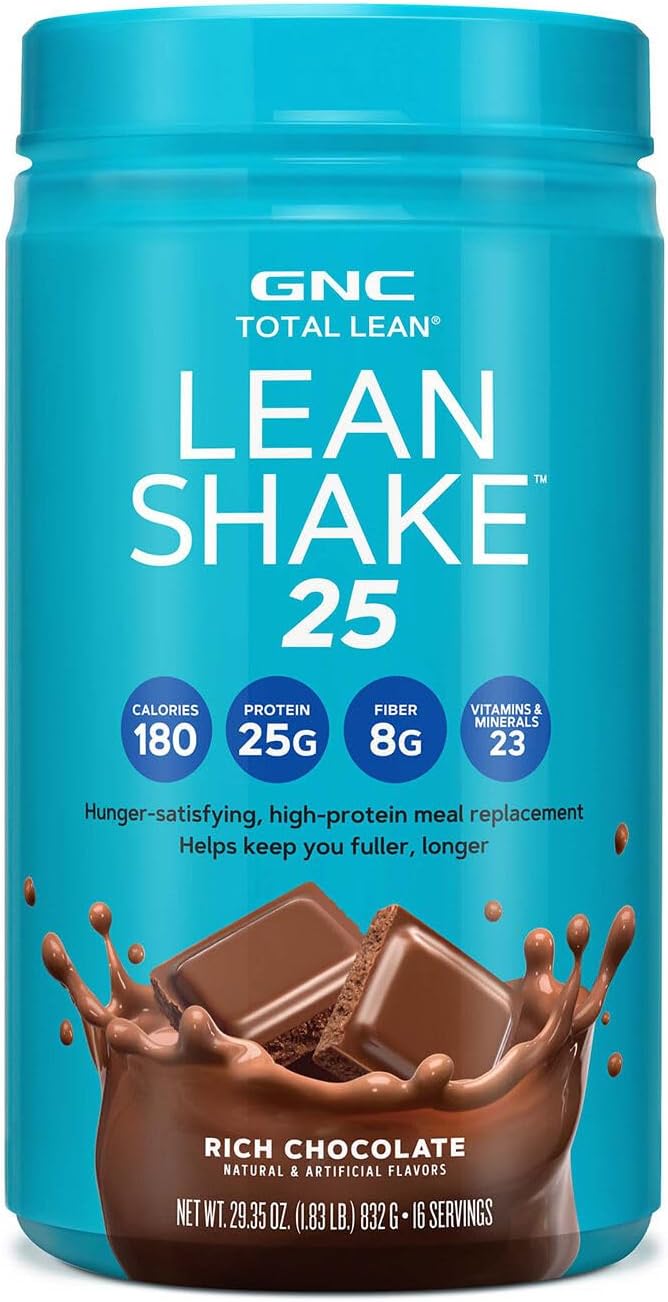 GNC Total Lean Lean Shake 25 – Rich Chocolate (16 Servings)