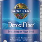 Garden of Life Organic Unflavored Fiber Powder Detox Blend with Chia, Alfalfa & Barley for Herbal Cleanse, Gut Health Support - Detoxifiber - Non-GMO, Gluten-Free, Psyllium Free, Vegan, 30 servings