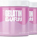Gelatin Burn – Natural Powder Supplement with Vitamins, Minerals & Botanical Extracts – Non-GMO, Easy to Mix, USA Made – 2.65Oz, 75g, 30 Servings, 2 Month Supply