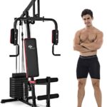 Goplus Multifunction Home Gym System Weight Training Exercise Workout Equipment Fitness Strength Machine for Total Body Training