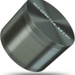 Grinder, Large 3.0” Kitchen Tools Aluminum Metallic Gray