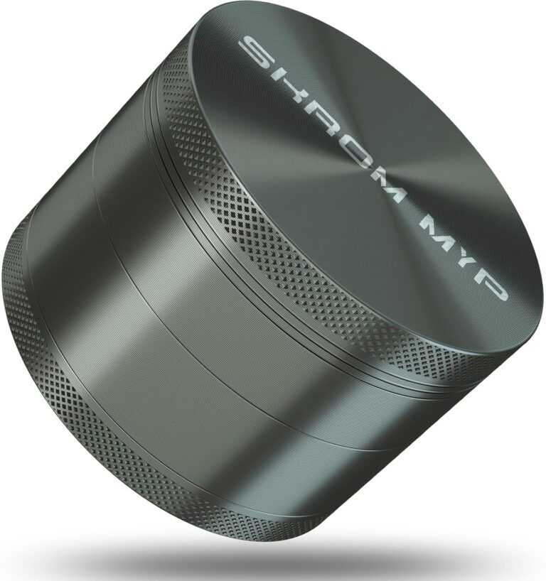 Grinder, Large 3.0” Kitchen Tools Aluminum Metallic Gray