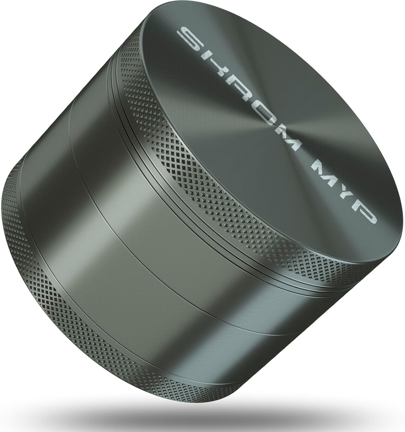 Grinder, Large 3.0” Kitchen Tools Aluminum Metallic Gray