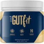 Gut Fit – Gutfit Daily Wellness Powder with Green Tea, Garcinia Cambogia, Coffee Bean Extract & L-Theanine – Non-GMO, Stimulant-Free Formula – Made in USA – 30 Servings, 2.65 oz, 1 Month Supply