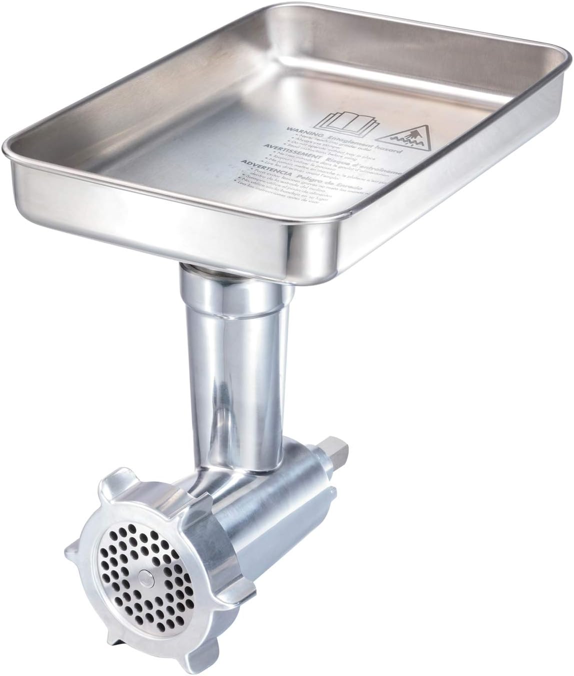 Hamilton Beach Professional 63245 Stand Mixer Specialty Metal Meat and Food Grinder Attachment Set, STAINLESS STEEL