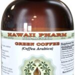 Hawaii Pharm Green Coffee Alcohol-Free Liquid Extract, Green Coffee (Coffea Arabica) Dried Bean Glycerite Natural Herbal Supplement 4 oz