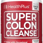 Health Plus Super Colon Cleanse 120 Day Supply of Gentle Gut Cleanse Detox, Psyllium Husk, Probiotics for Constipation Relief & Digestive Support, 480 Capsules