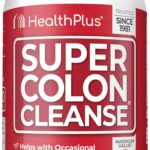 Health Plus Super Colon Cleanse 60 Day Supply of Gentle Gut Cleanse Detox, Psyllium Husk, Probiotics for Constipation Relief & Digestive Support, 240 Capsules