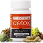 Herbal Nitro My Gentle Detox Cleanse for Women & Men - Poop Pills for Constipation Relief - Overnight Colon Cleanse Natural Supplement for Bloating & Discomfort (30 Capsules)