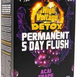 High Voltage Permanent 5 Day Flush Acai Grape Detox Kit