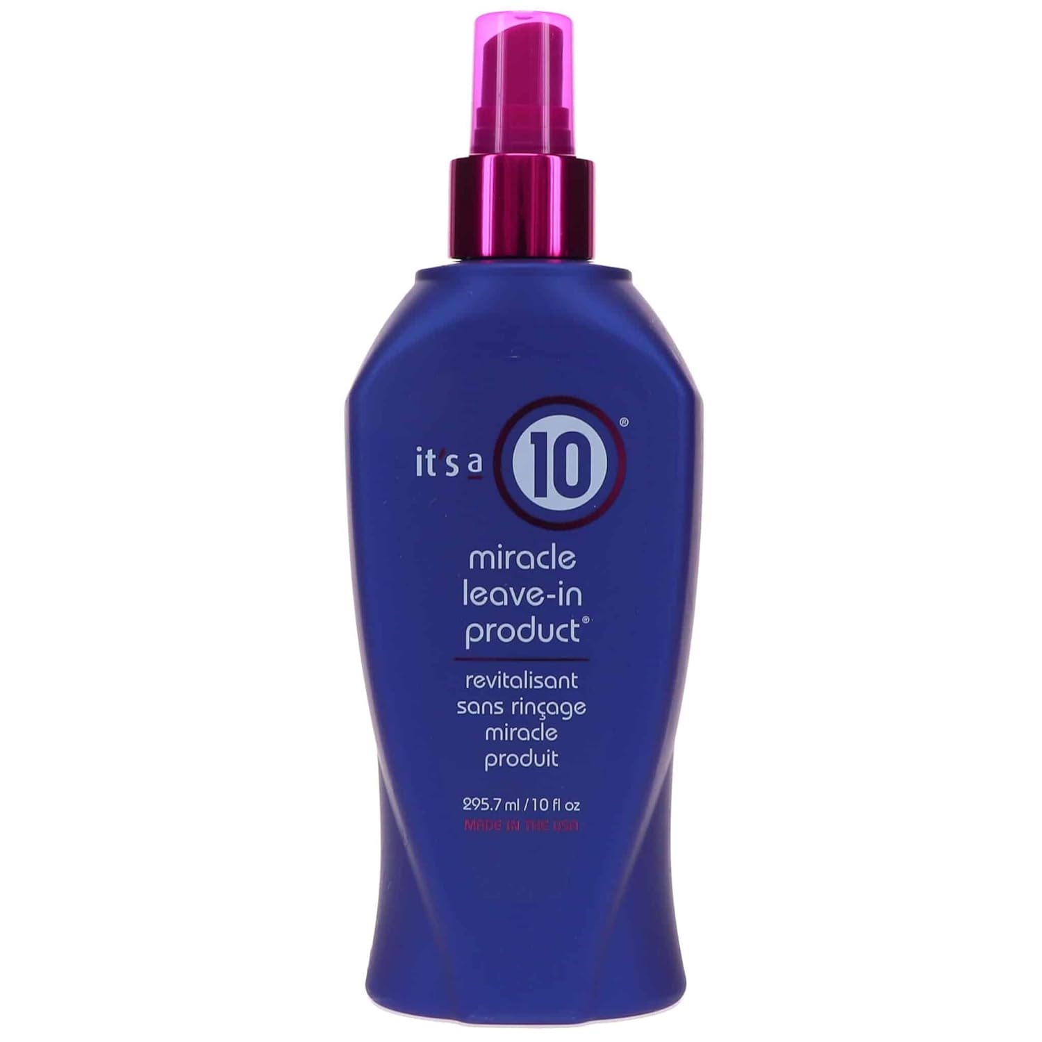 It’s a 10 Haircare Miracle Leave-In product, 10 fl. oz.