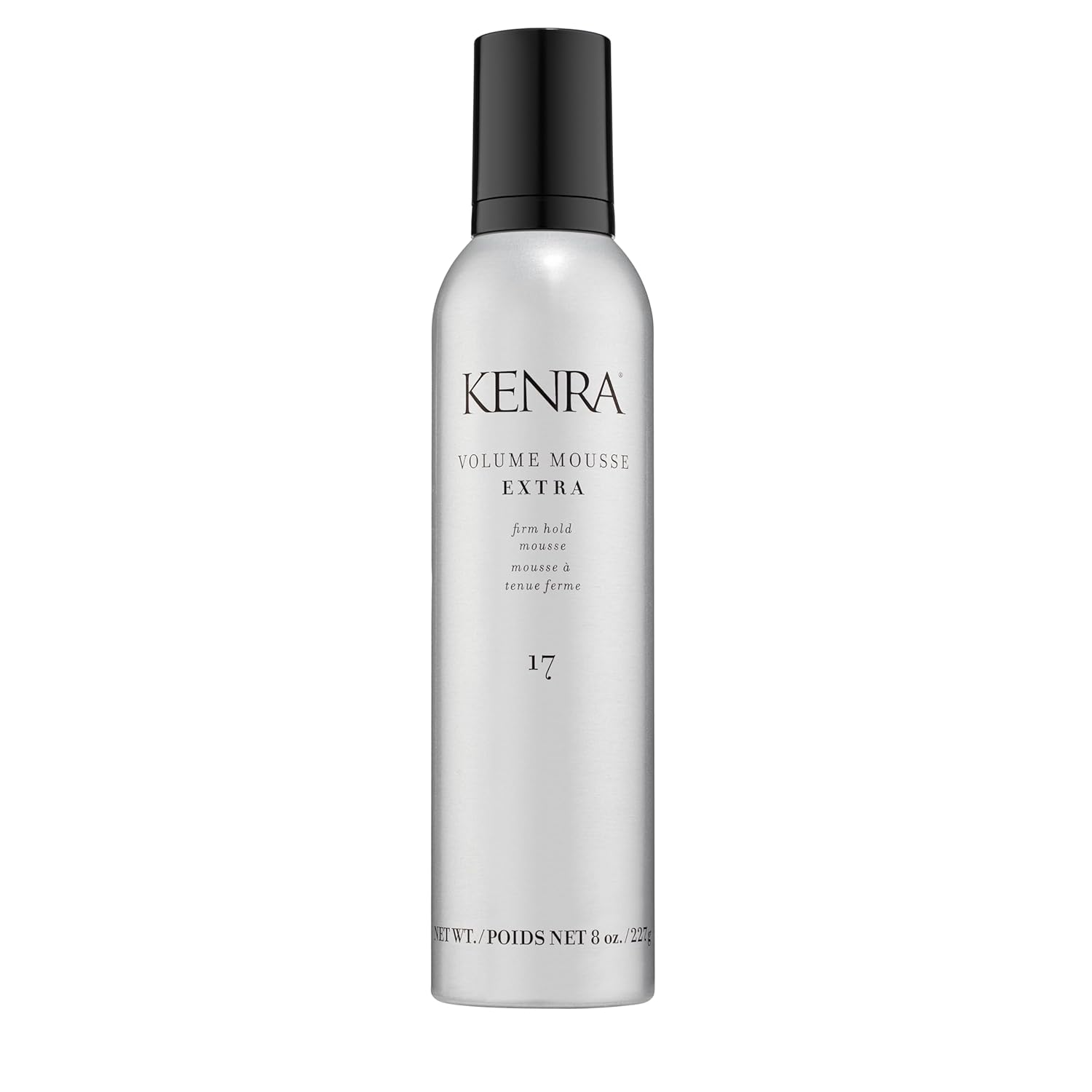 Kenra Volume Mousse Extra 17 | Firm Hold Mousse | Non-drying, Non-flaking Lightweight Formula | Tames Frizz & Conditions |Thermal Protection up to 450F| All Hair Types | 8 oz