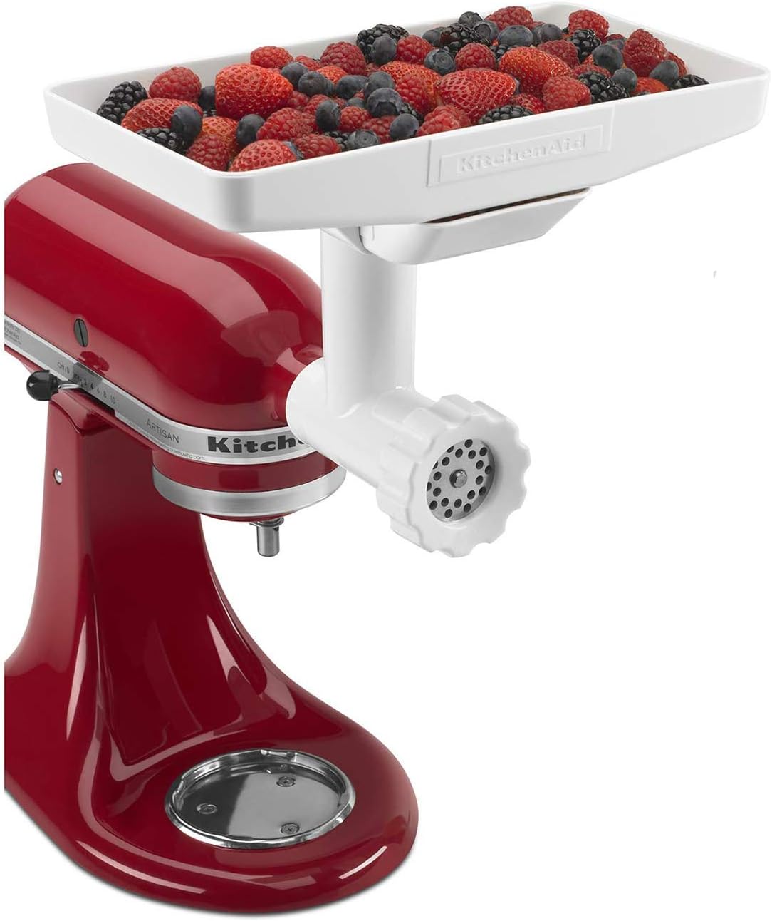 KitchenAid KN12AP Stand Mixer Attachment Pack 3 with Food Grinder, Citrus Juicer and Sausage Stuffer