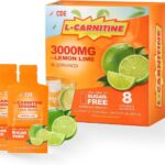 L-Carnitine Liquid Supplement with l carnitine 3000 and l carnitine – Pre-Workout Formula with Green Tea, Taurine & Electrolytes for Active Performance (30 Sachets)