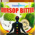 LIQUID BLENZ Pure Soursop Bitters with Moringa & Turmeric | Herbal Detox & Natural Energy Support | 16 fl oz