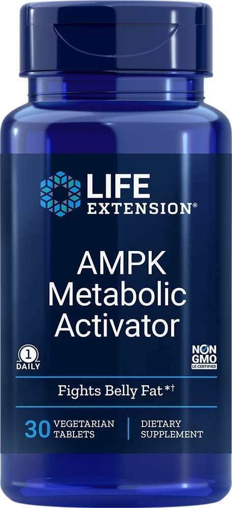 Life Extension AMPK Metabolic Activator 30 Tablets (Pack of 2)