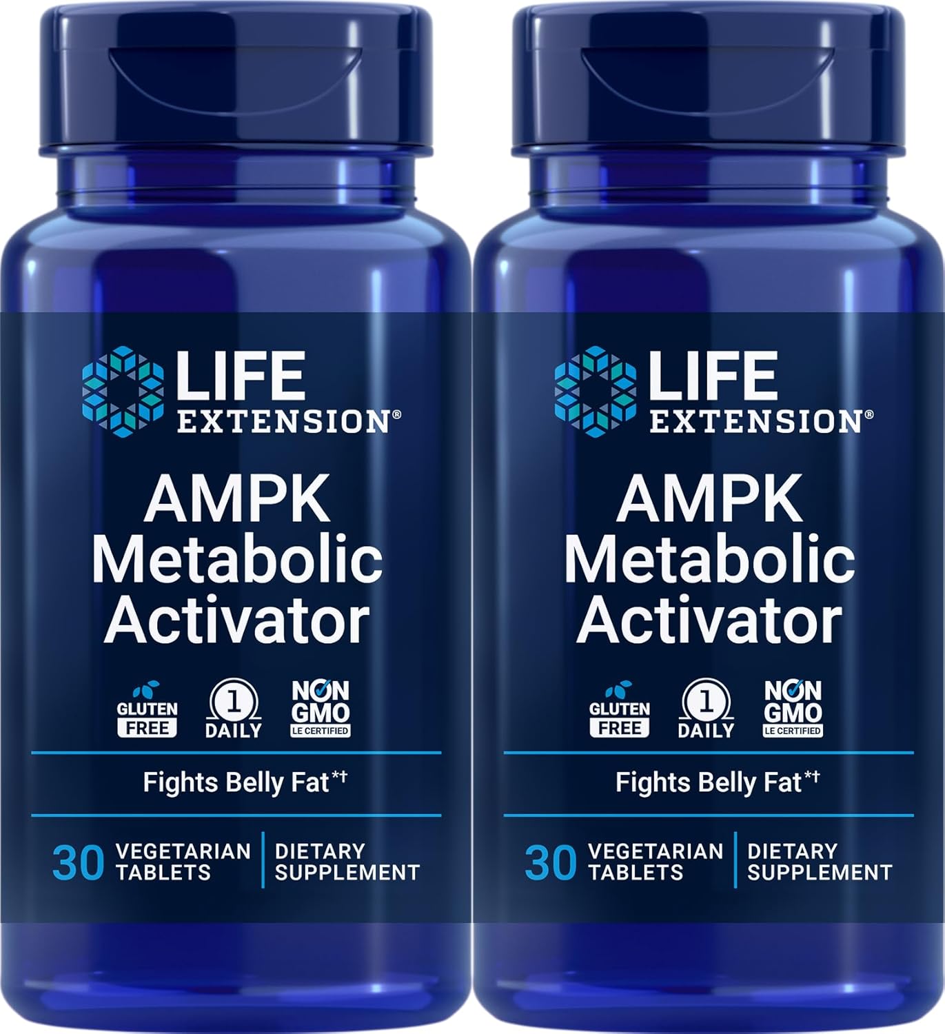 Life Extension AMPK Metabolic Activator, 30 Vegetarian Tablets (2 Pack)