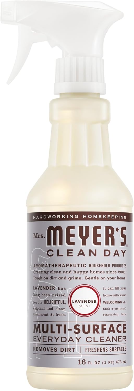 MRS. MEYER’S CLEAN DAY All-Purpose Cleaner Spray, Lavender, 16 fl. oz