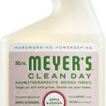 MRS. MEYER'S CLEAN DAY Vinegar Gel Cleaning Spray, Bathroom Use, No-Rinse Formula, Apple Blossom, 16 Fl Oz, Pack of 1
