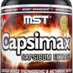 MST Capsimax Supplement 100mg V Capsules, 60 Servings Clinically Dosed Weight Management, Thermogenic, Appetite Control, Calorie Burning, Metabolic Health, Stimulant Free. BSCG Certified
