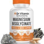 Magnesium Glycinate 400mg (Buffered Magnesium Bisglycinate Chelate) | Albion® Chelated Magnesium for Muscle & Nerve Support + Calm | High Absorption, Gentle on Stomach | Non-GMO, 60 Vegan Capsules