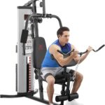Marcy Multifunctional Workout Station 100lbs to 200lbs Stack Home Gym for Weightlifting and Bodybuilding