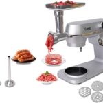 Meat Grinder Attachments for Camic Stand Mixer, Meat Grinder with Sausage Stuffer Tubes,Metal Food Grinder,Attachment Set for Metal Mixers by Camic