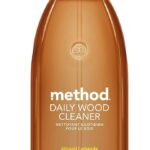 Method Daily Wood Cleaner, Almond, Cleans Shelves, Tables and Other Wooden Surfaces While Removing Dust & Grime, 28 oz Spray Bottles, (Pack of 1)
