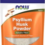 NOW Foods Supplements, Psyllium Husk Powder, Non-GMO Project Verified, Soluble Fiber, 24-Ounce
