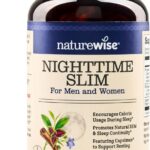 Naturewise Nighttime Fitness Support Supplement & Natural Sleep Aid with Cayenne Extract, Green Coffee Bean, GABA, L-Theanine - Vegetarian, Non-GMO - 60 Capsules[1-Month Supply]