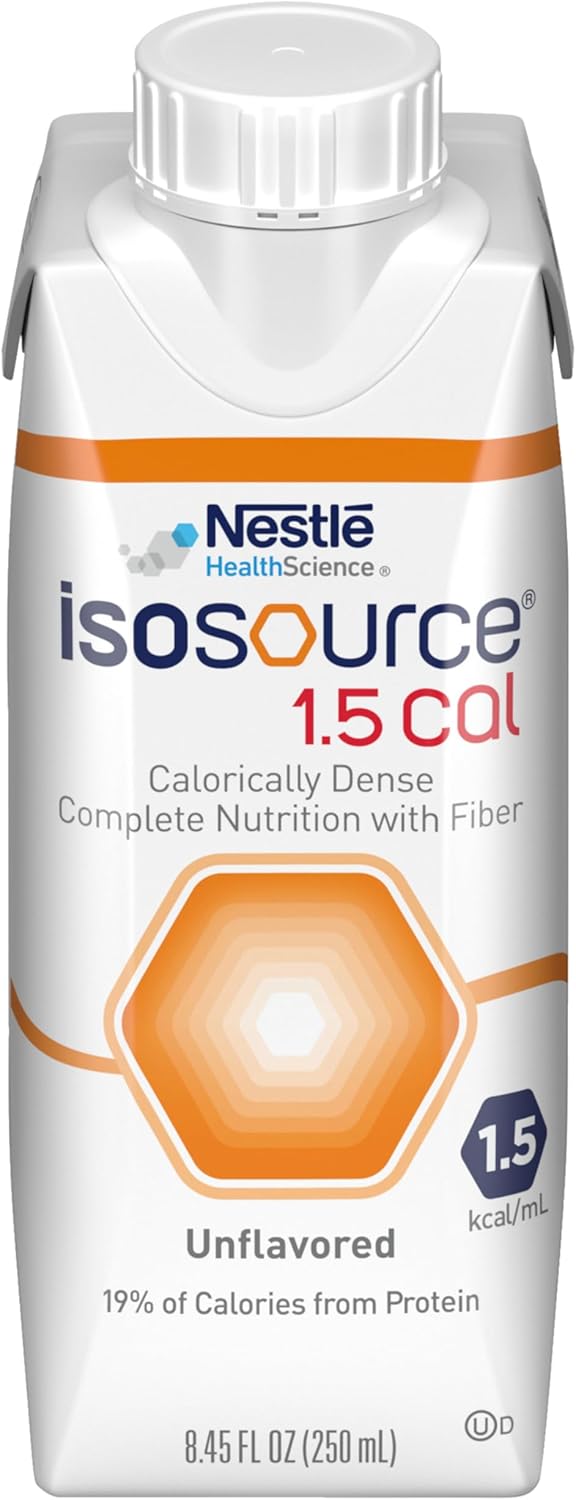 Nestle Clinical Nutrition Isosource 1.5 Cal Nutritional Supplement, 1 Pound, Pack of 24