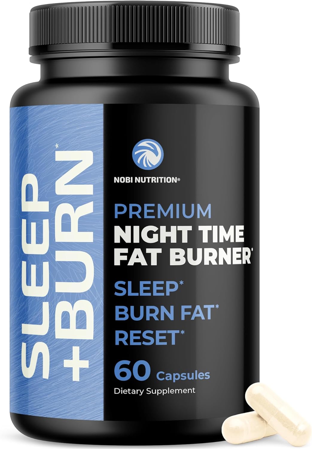 Night Time Fat Burner to Shred While You Sleep | Belly Fat Burner, Carb Blocker & Weight Loss Support Supplements | Lose Weight, Support Metabolism & Fall Asleep Fast | 60 Nighttime Diet Pills