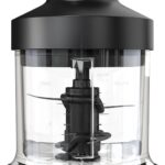 Ninja Foodi Power Chopper 3-Cup Food Processor Bowl Accessory | Compatible with the Ninja Power Mixer System (CI100 Series) | Includes Bowl, Storage Lid & Blade Assembly | Black | XSKKITCHPR