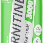 NutraKey L-Carnitine 3000mg, No Sugar, Gluten Free, Turn Into Fuel, (Grape Crush) 31 Servings