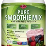 Olympian Labs Pure Smoothie Mix, Pea Protein Powder Plus Probiotics, Vitamins, Minerals, CLA, & Flax Seed.