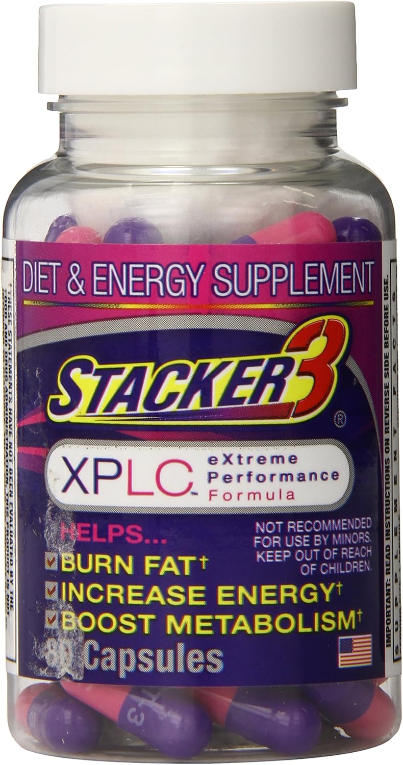 Original Stacker 3 XPLC Extreme Performance Formula, 80 Capsules