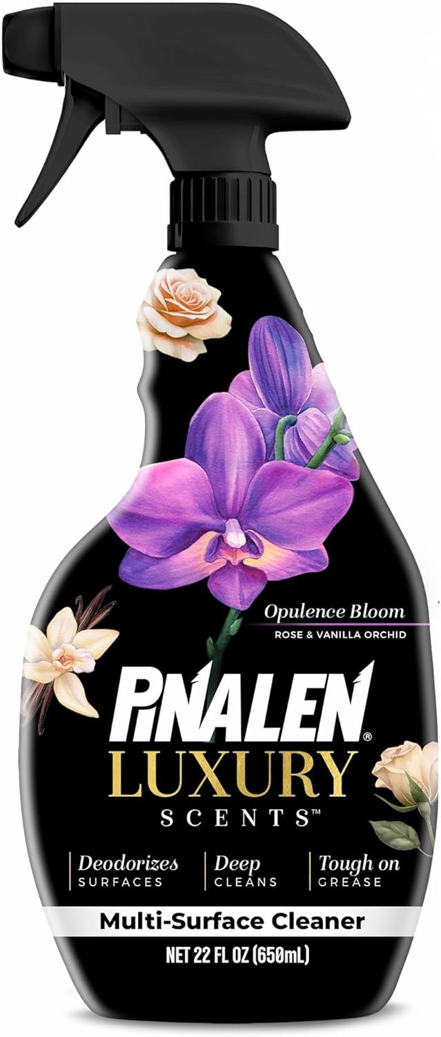 PINALEN Luxury Scent Multipurpose Cleaning Spray – Opulence Bloom – 22 fl oz – All Purpose Cleaner for Kitchen, Bathroom & Surfaces