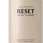 Paulina FITNESS Reset Overnight Digestive Aid, Bloating Relief, & Gut Health Supplement | Natural Detox & Digestive Cleanse to Support Weight Management and Relieve Constipation | 90 Capsules