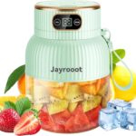 Personal Blender, Compact Cordless, BPA-Free, 20 oz (600ml), USB-C Rechargeable – Makes Juices, Milkshakes, Smoothies – Ideal for Travel, Gym, Office