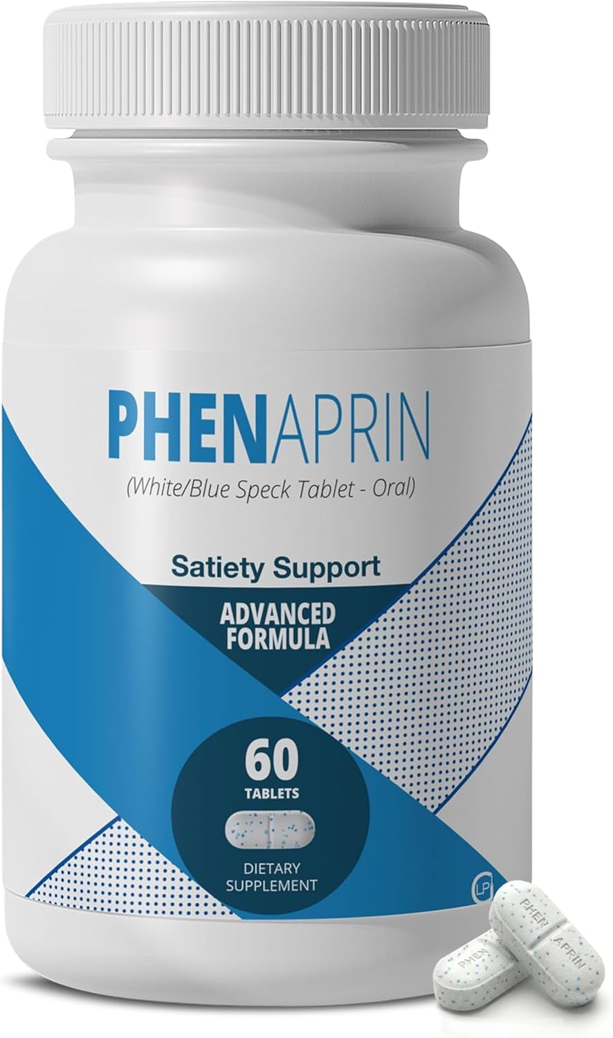 PhenAprin Advanced Diet Pills for Weight Loss & Energy – Multi-Pathway Appetite Suppressant & Thermogenic Fat Burner for Men & Women – Metabolism Booster, Food Noise & Cravings Support – 60 Tablets