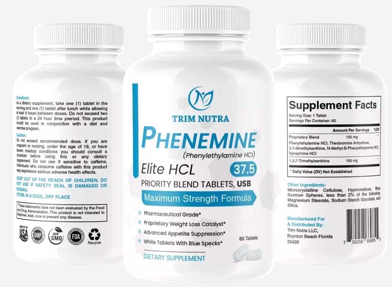 Phen.emine Elite 37.5 Fast-Acting Formula 60 Tablets