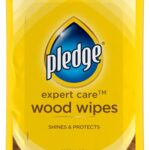 Pledge Expert Care Enhancing Wood Wipes, Lemon Scent, 24 Count