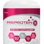 PreProtein 15 Liquid Hydrolyzed Collagen Peptides – Sugar Free Cherry Flavor Drink – 15g Protein Amino Acid Supplement for Bariatric Recovery, Joint Support & Wound Care – 16oz