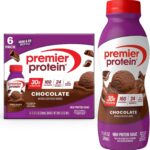 Premier Protein Shake, Chocolate, 30g Protein, No Added Sugar, 24 Vitamins & Minerals to Support Immune Health, 11.5 fl oz, 6 Pack
