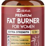 Premium Weight Loss Pills for Women, The Best Fat Burners for Women and Men, Energy Pills, High Potency with Green Tea Extract 98%, 2 Months Supply
