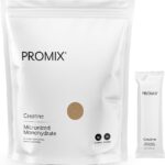 ProMix Nutrition Creatine Monohydrate Travel Packs, 5g of micronized Clean Creatine for Men and Women, Supports Muscle Growth & Recovery, Vegan - 30 Servings